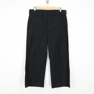 J.Crew Camp Pocket Wide Leg Pant Black Size 28 Petite NWOT